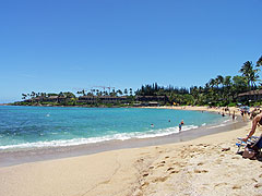 View toward the Northern end of Napili Bay