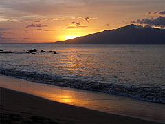Sunset on Napili Bay