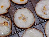 Khanom Krok with Taro topping
