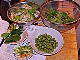 Curry ingredients mise en place