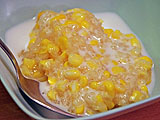 Sticky Rice and Corn Pudding