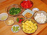 Vegetables for Southern Thai Oxtail Soup
