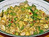 Southern-Style Dry Curry with Chicken and Vegetables