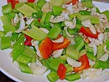 Sauteed Lily Bulbs With Celery